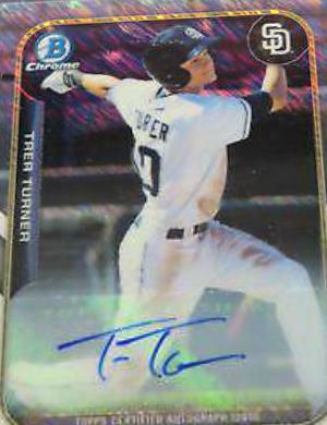 Trea Turner [Autograph] #TTU