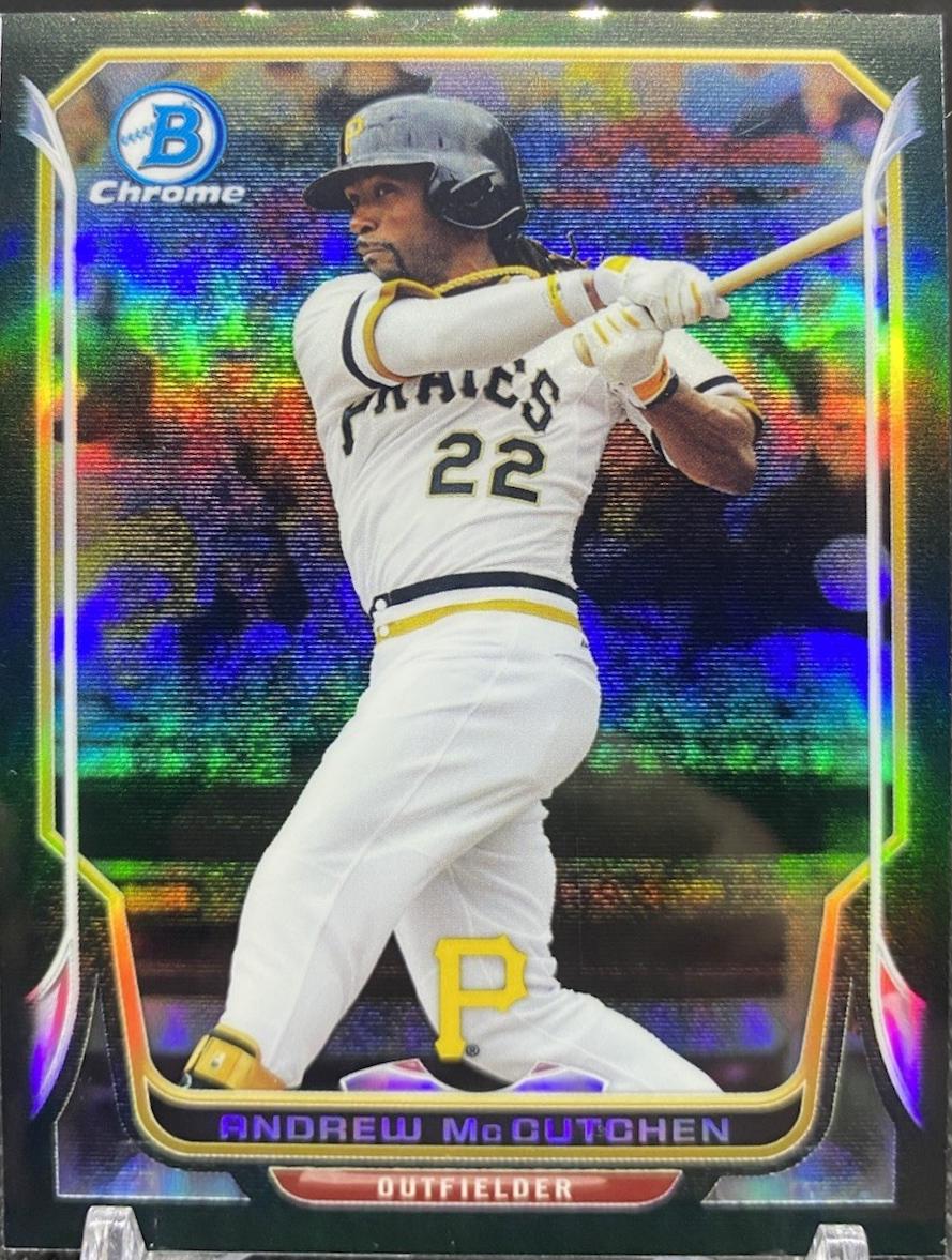 Andrew McCutchen [Black Static Refractor] #91