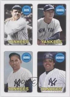 Babe Ruth, Lou Gehrig, Reggie Jackson, Yogi Berra