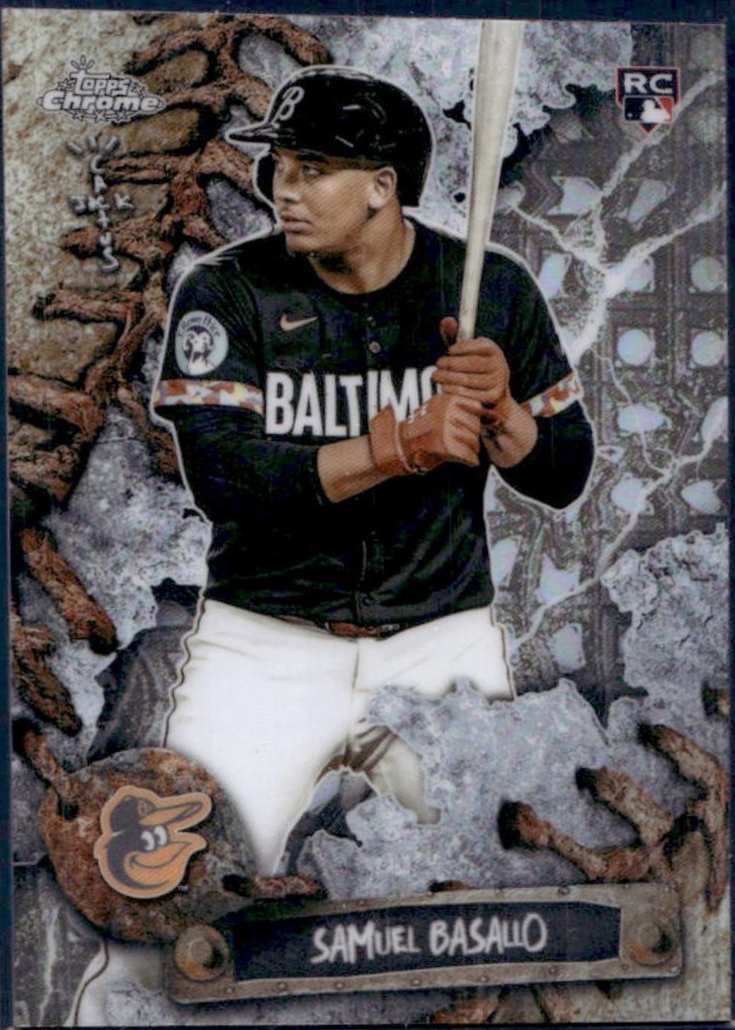 Samuel Basallo #49 2026 Topps Chrome X Cactus Jack Baseball