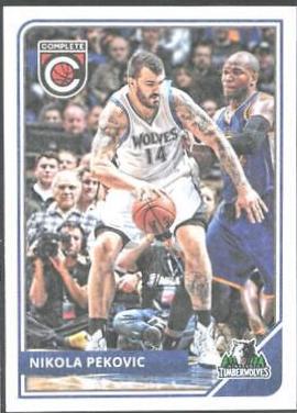 Nikola Pekovic #15 Basketball Cards 2015 Panini Complete