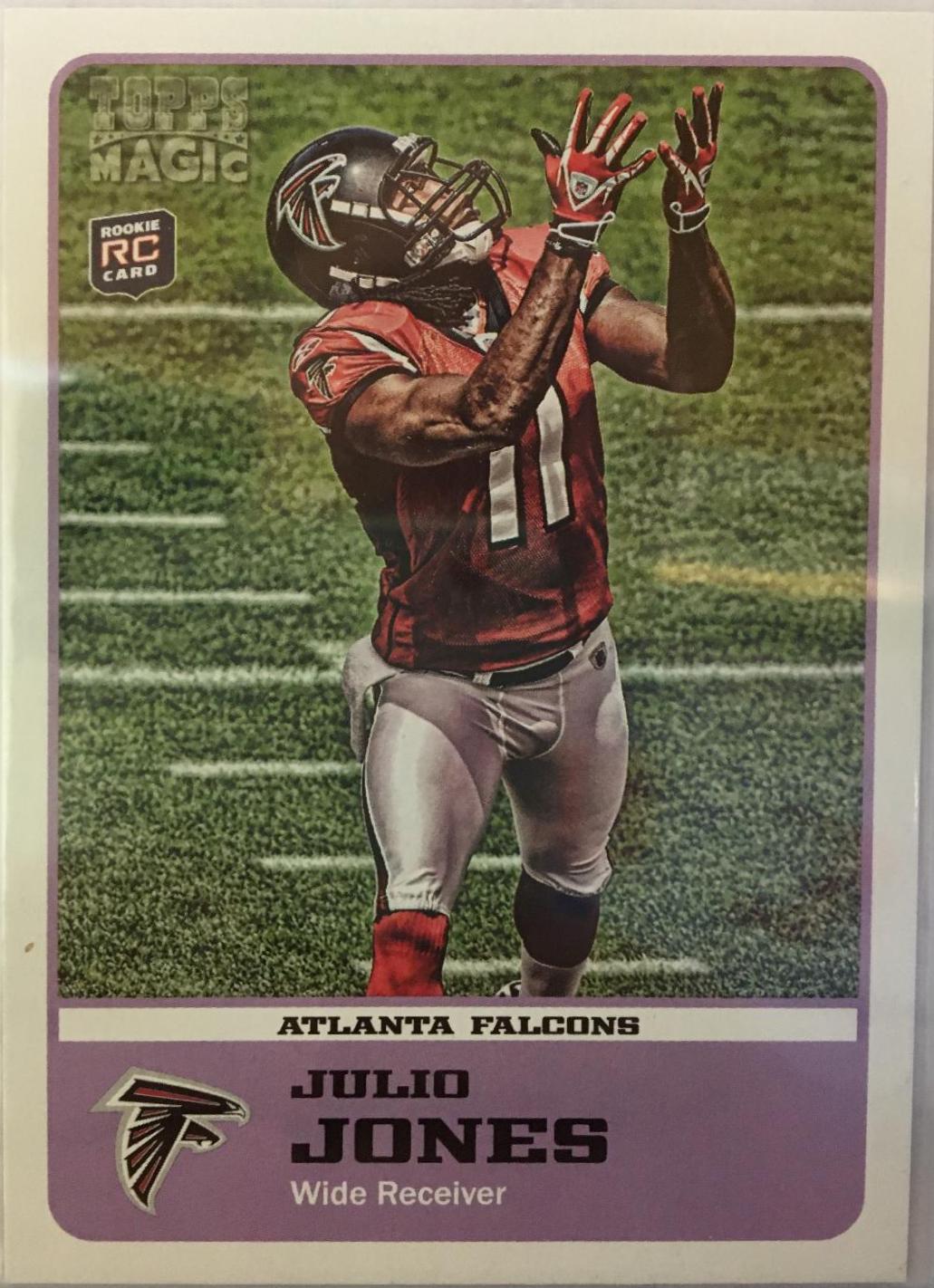 Julio Jones #50 Football Cards 2011 Topps Magic Rookies