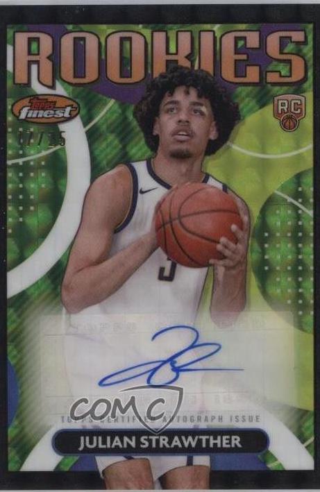 Julian Strawther [Black Geometric Refractor] #RFA-JS