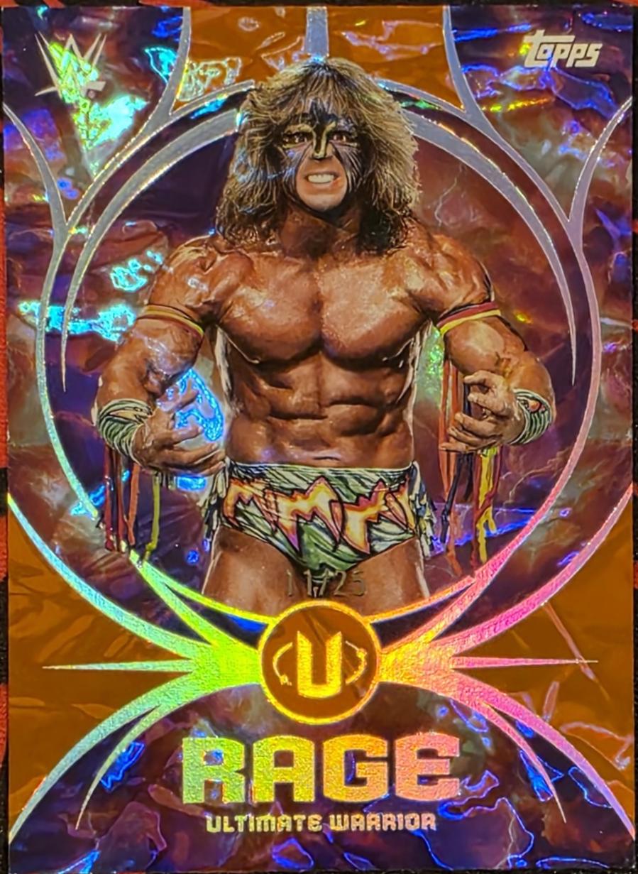 Ultimate Warrior [Orange Warp] #RA-24 Prices | 2025 Topps Universe