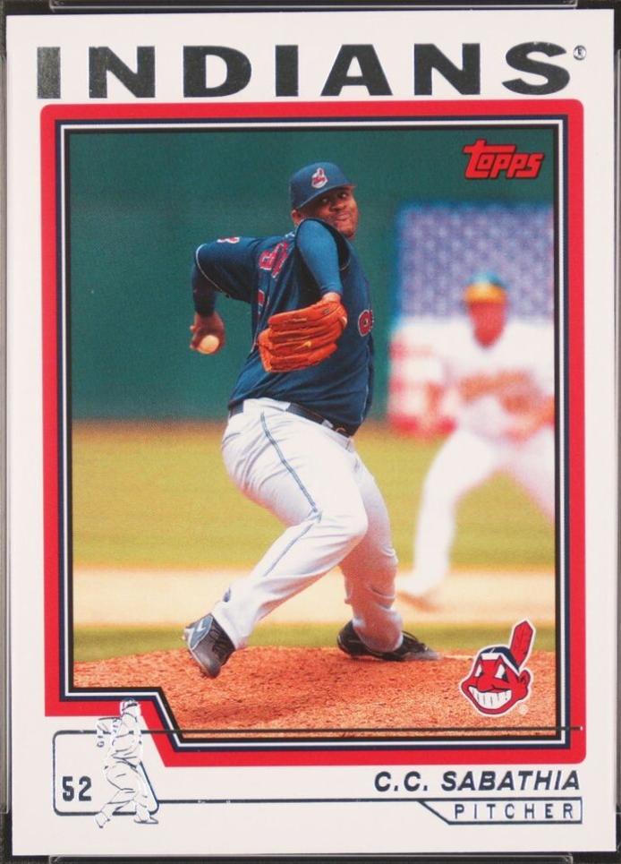 CC Sabathia #235 2004 Topps Baseball