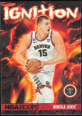 Nikola Jokic #6 Basketball Cards 2023 Panini Hoops Ignition