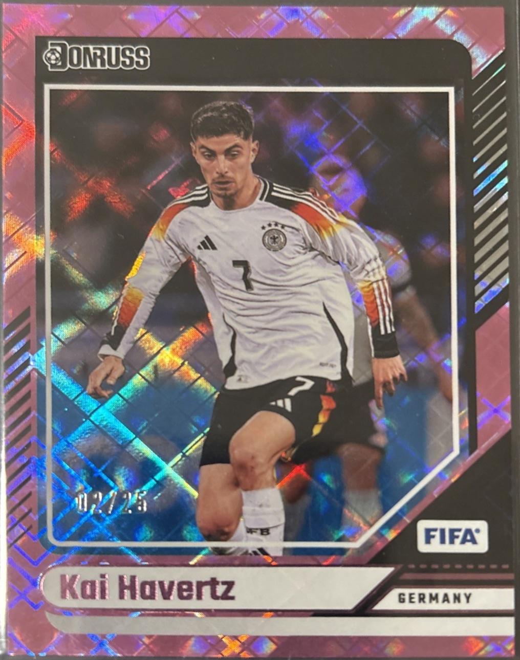 Kai Havertz [Pink Diamond] #136 Prices | 2024 Panini Donruss