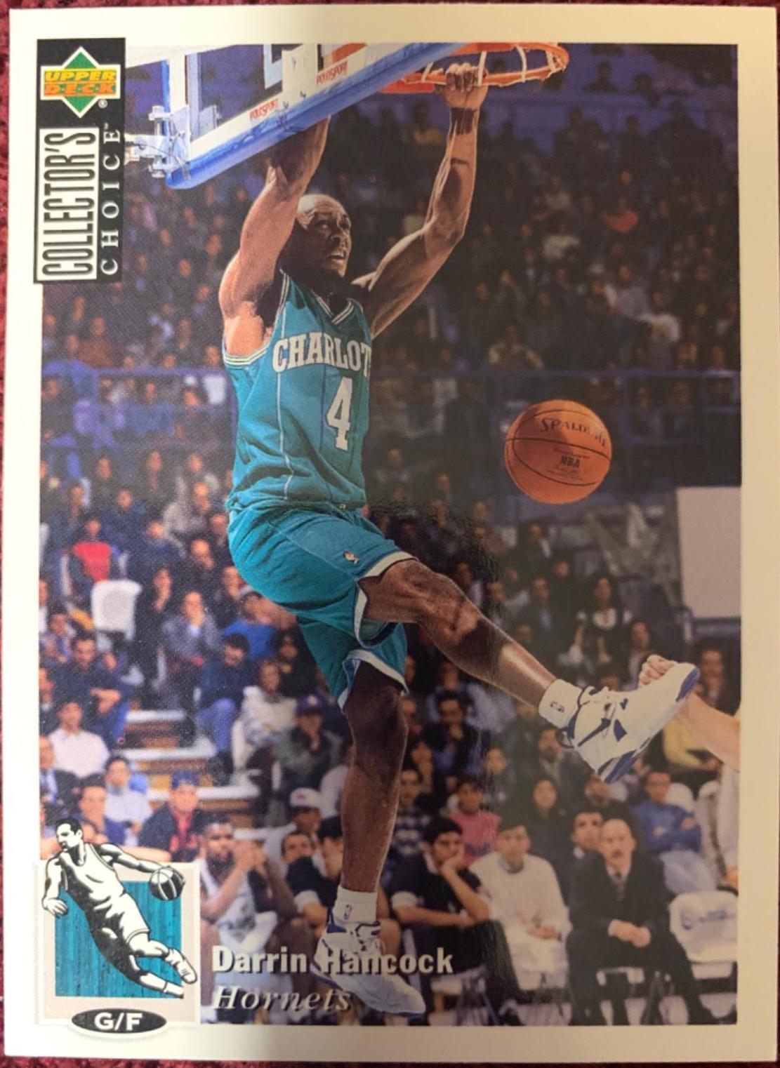 Darrin Hancock #349 Basketball Cards 1994 Collector's Choice