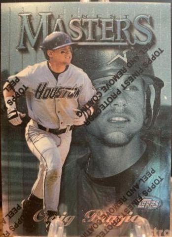 Craig Biggio #128 Baseball Cards 1997 Finest Embossed