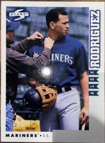 Alex Rodriguez #30 Baseball Cards 1998 Score Rookie Traded