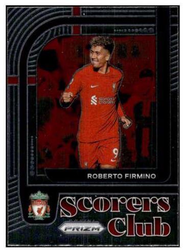 Roberto Firmino #27 Soccer Cards 2022 Panini Prizm Premier League Scorers Club