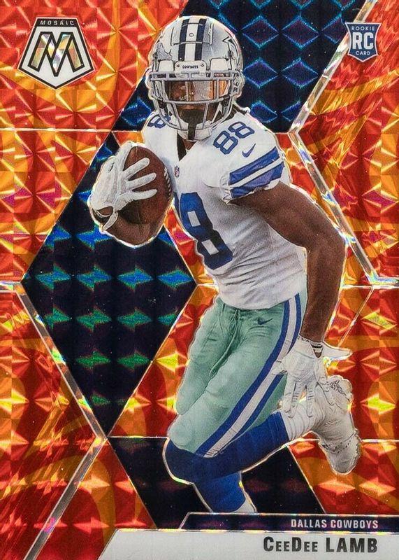CeeDee Lamb [Reactive Orange] #207 Prices [Rookie] | 2020 Panini