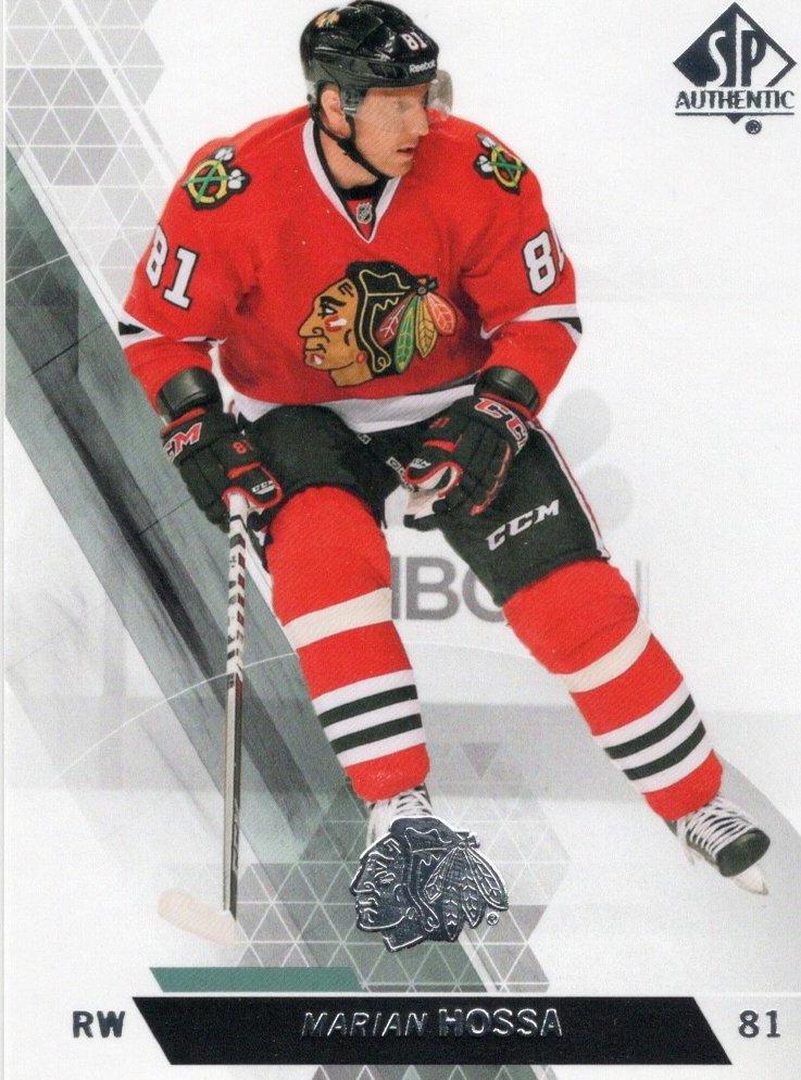 Marian Hossa #109 2013-14 SP Authentic Hockey