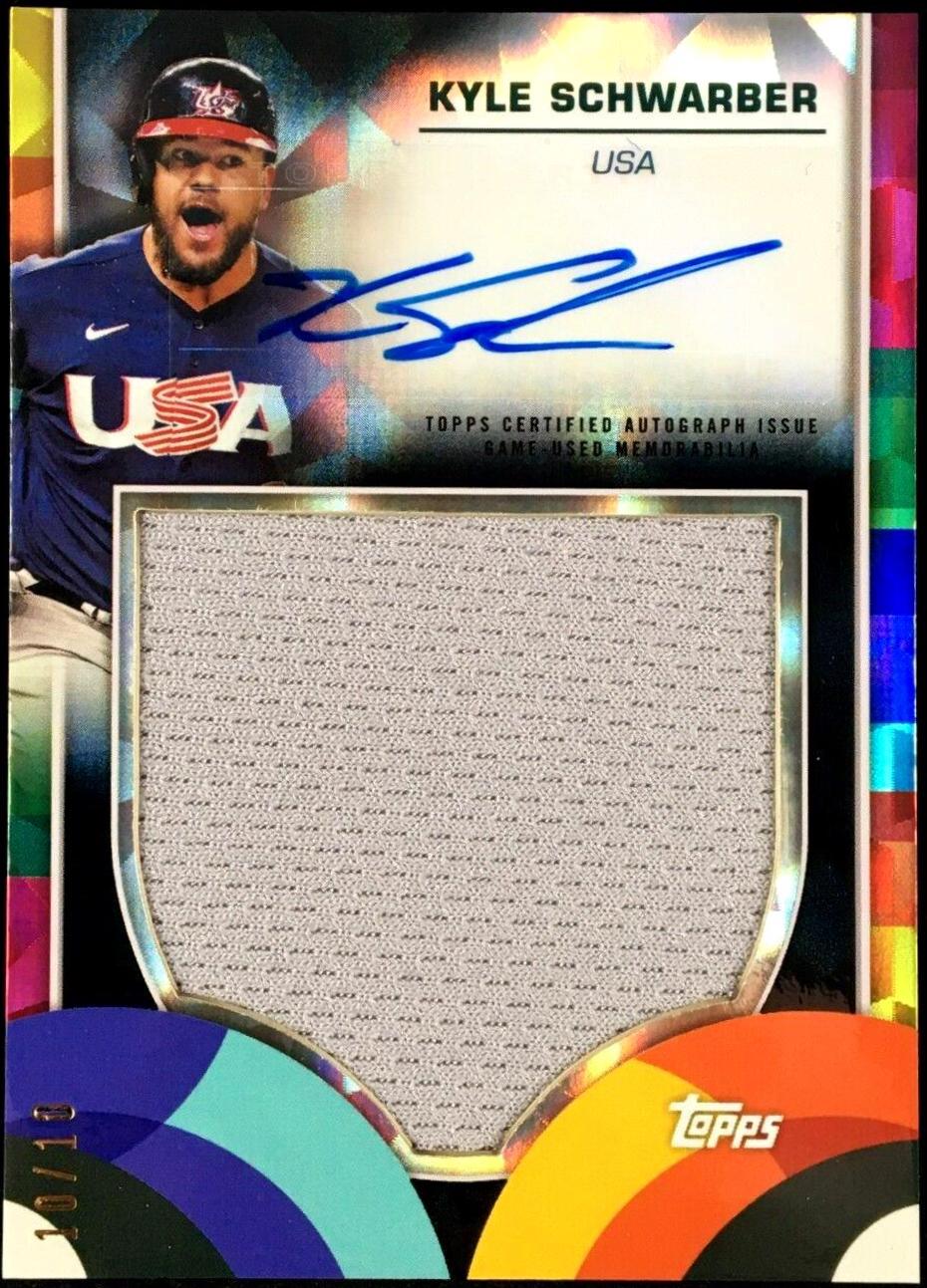 Kyle Schwarber [Black Difractor] #AV-KS