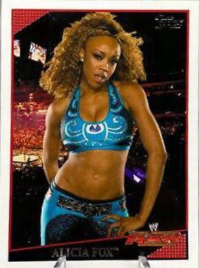 Alicia Fox #50 Wrestling Cards 2009 Topps WWE