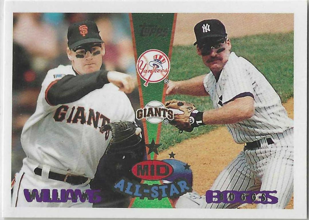 Matt Williams #158 1995 Topps Traded Baseball