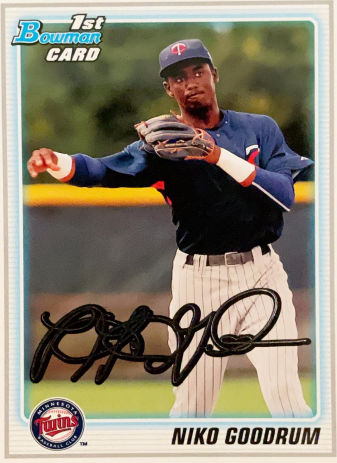 Niko Goodrum #BDPP33 Baseball Cards 2010 Bowman Draft Picks & Prospects