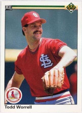Todd Worrell #467 Baseball Cards 1990 Upper Deck
