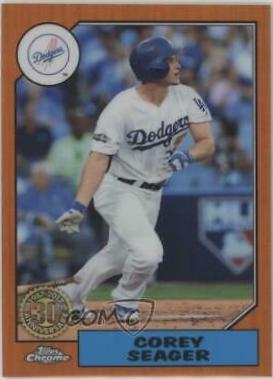 Corey Seager [Orange Refractor] #87T-7