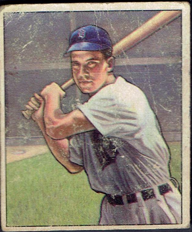 Vic Wertz #9 Baseball Cards 1950 Bowman