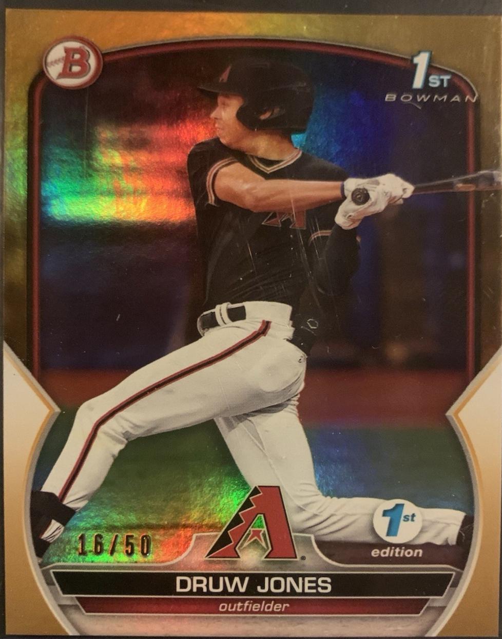 Druw Jones [Gold] #BPPF-25