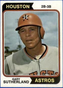 Gary Sutherland (1974 Topps)