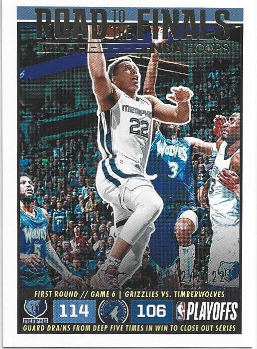 Desmond Bane #43 Basketball Cards 2022 Panini Hoops Road to the Finals