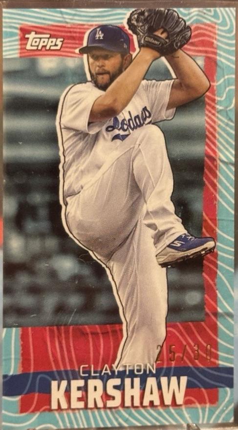 Clayton Kershaw [Aqua] #MRIP-CK