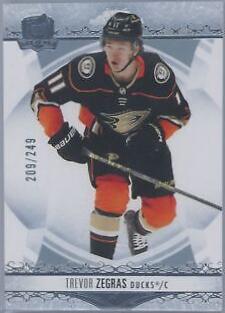 Trevor Zegras #7 Hockey Cards 2022 Upper Deck The Cup