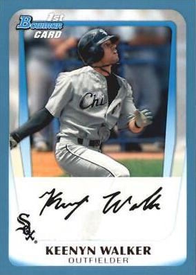 Keenyn Walker #BDPP89 2011 Bowman Draft Prospects Baseball