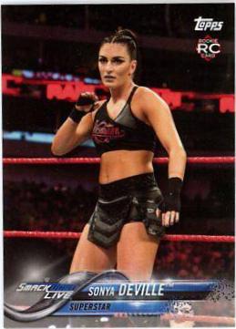 Sonya Deville #R-34 Wrestling Cards 2018 Topps WWE Then Now Forever Roster Update