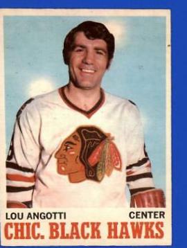 Lou Angotti #12 Hockey Cards 1970 O-Pee-Chee