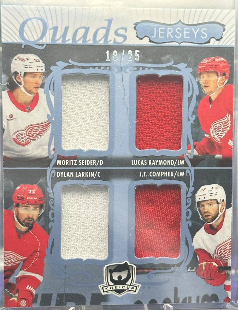 Moritz Seider / Lucas Raymond / Dylan Larkin / J.T. Compher #C4-LCSR