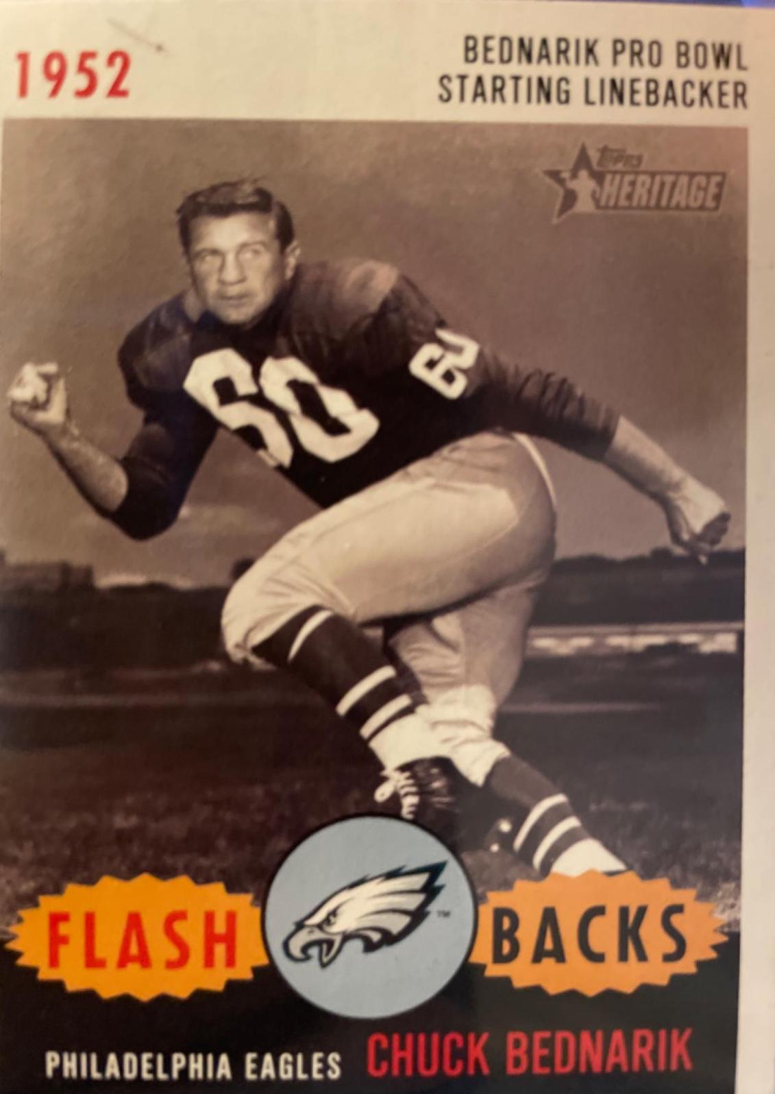 Chuck Bednarik #FL-2 Football Cards 2006 Topps Heritage Flashbacks