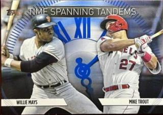 Mike Trout, Willie Mays