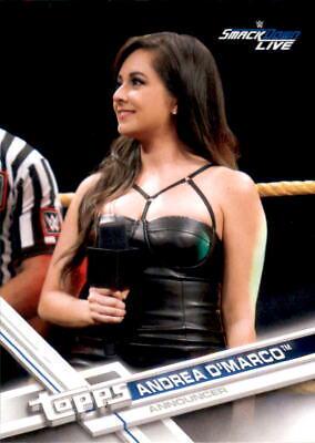 Andrea D'Marco #37 Wrestling Cards 2017 Topps WWE