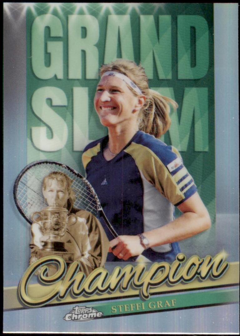 Steffi Graf #GSC-SG Tennis Cards 2024 Topps Chrome Grand Slam Champions