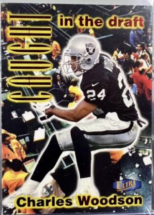 Charles Woodson #10 Football Cards 1998 Ultra Caught in the Draft