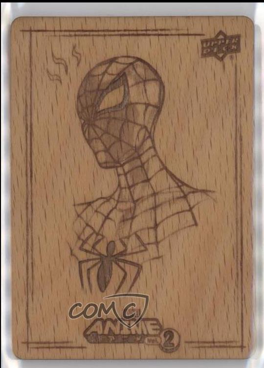 Spider-Man #WH-12 Marvel 2023 Upper Deck Anime Volume 2 Woodblock Echo