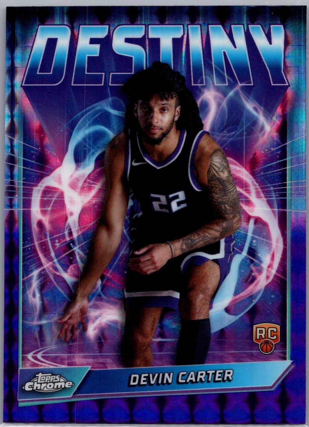 Devin Carter [Purple Geometric Refractor] #D-10