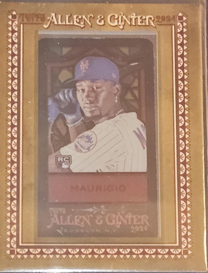 Ronny Mauricio #67 2024 Topps Allen & Ginter Stained Glass Mini Baseball