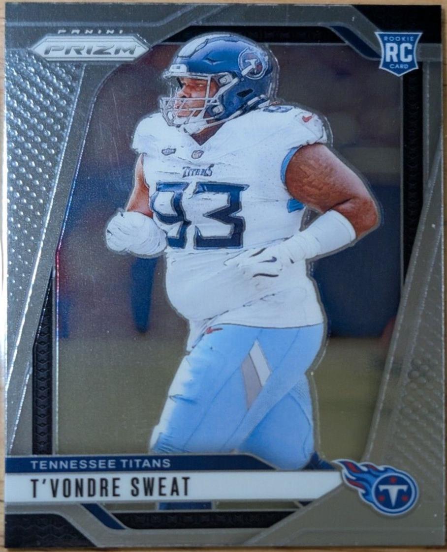 T'Vondre Sweat #394 Football Cards 2024 Panini Prizm
