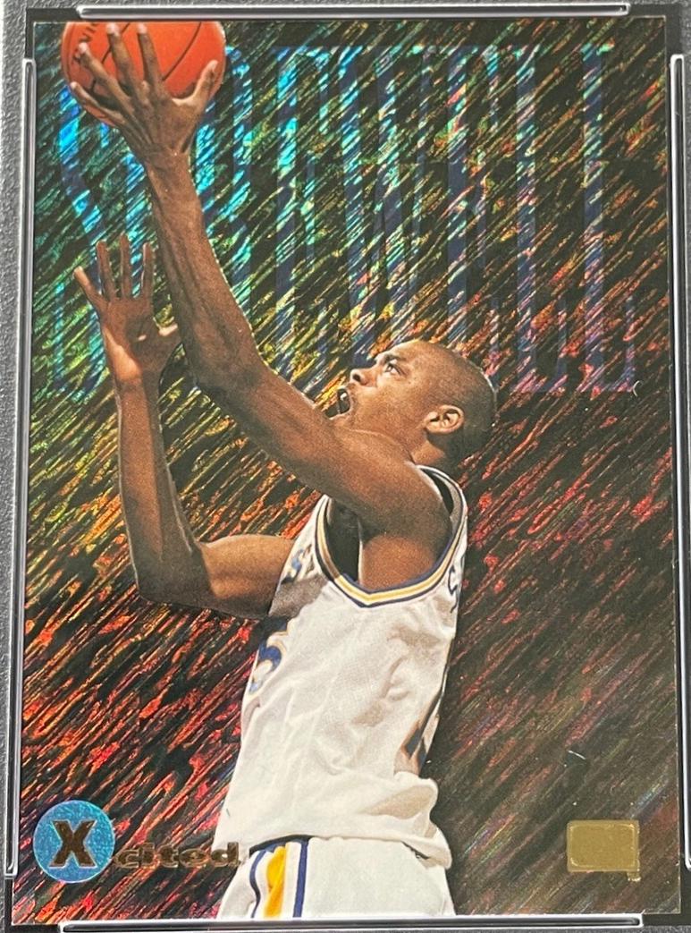 Latrell Sprewell #17 Basketball Cards 1994 E Motion X Cited