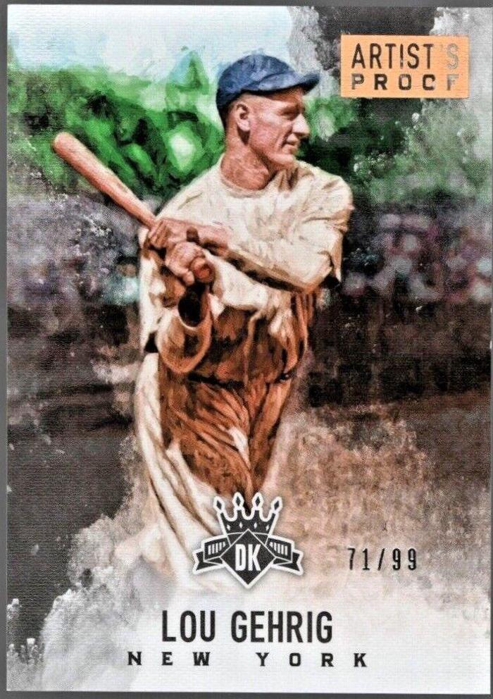 Lou Gehrig [Framed Red] #24