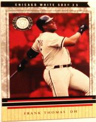 Frank Thomas [Star Ruby] #58 Baseball Cards 2003 Fleer Patchworks