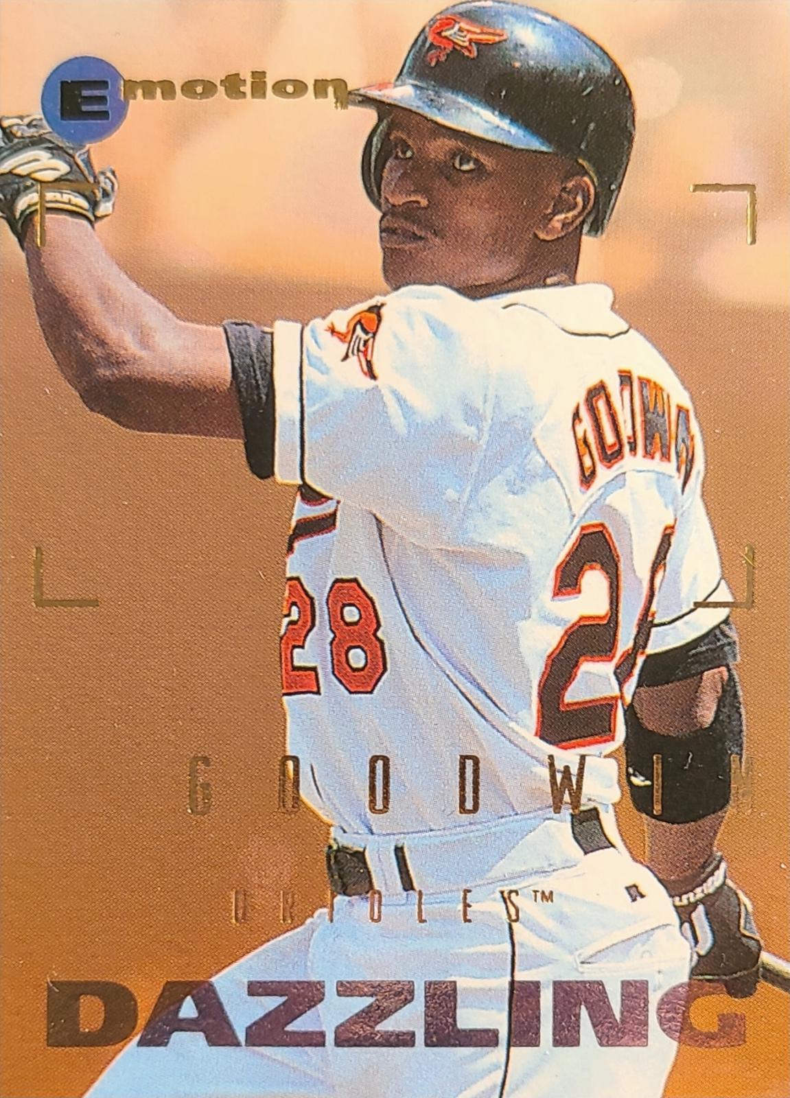 Curtis Goodwin #3 Baseball Cards 1995 Emotion