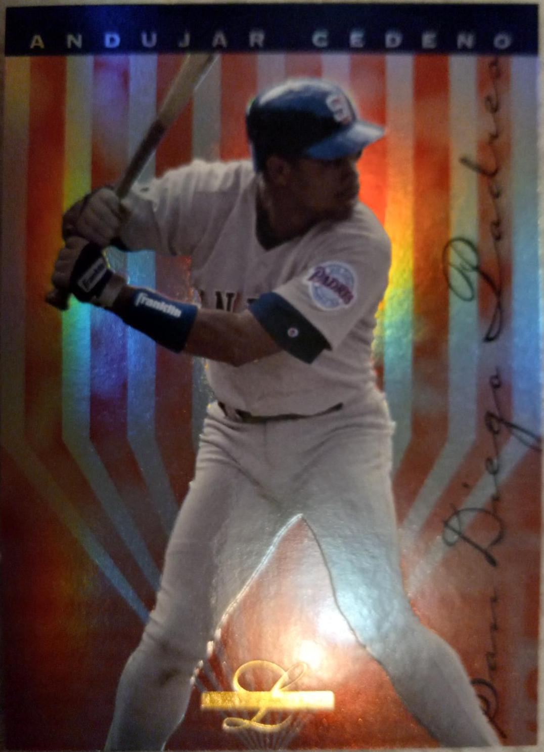 Andujar Cedeno #44 Baseball Cards 1995 Leaf Limited