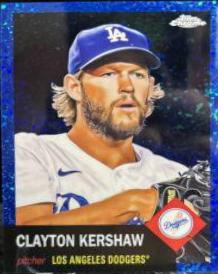 Clayton Kershaw [Blue Mini-Diamond Refractor] #367