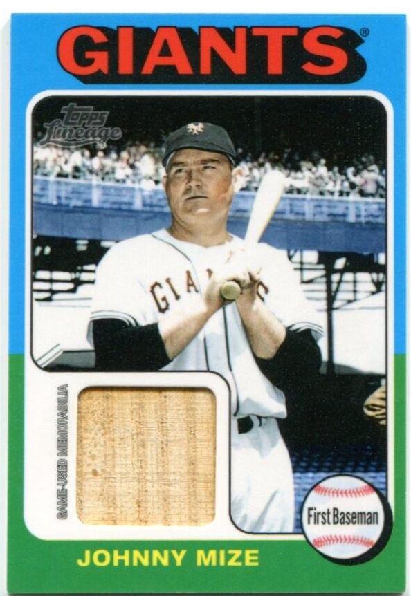 Johnny Mize [1975 Mini] #95