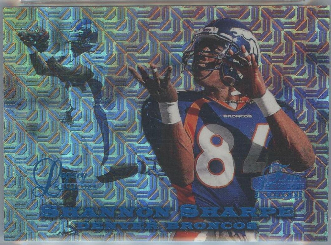 Shannon Sharpe #41 1998 Flair Showcase Legacy Collection Football